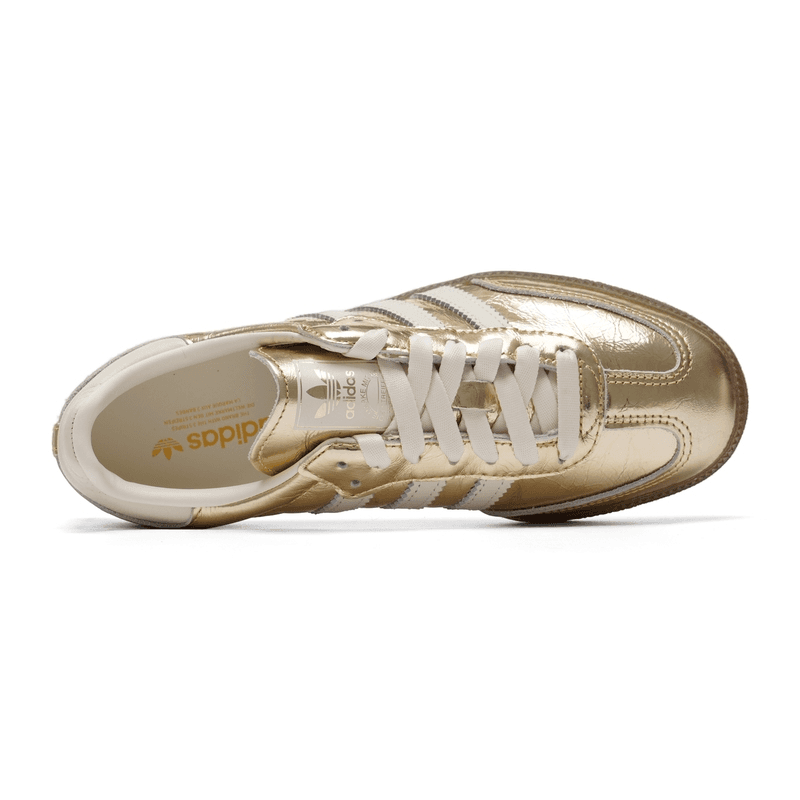 Кроссовки Adidas Originals Samba OG Кеды немецкой армии (GAT) Low Топ Золото Женские - изображение 5