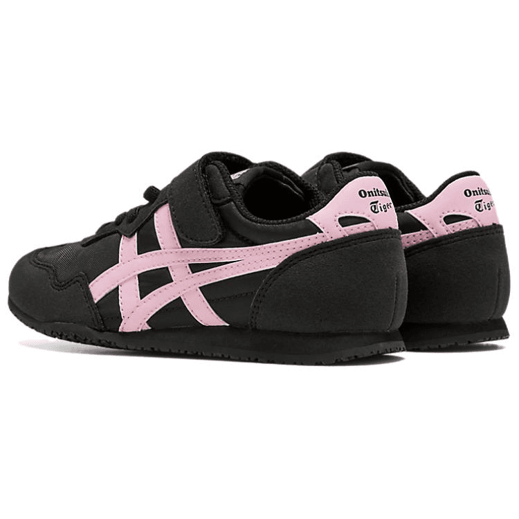 Кроссовки Onitsuka Tiger SERRANO Детская повседневная обувь Low Топ Черный Kids - изображение 3