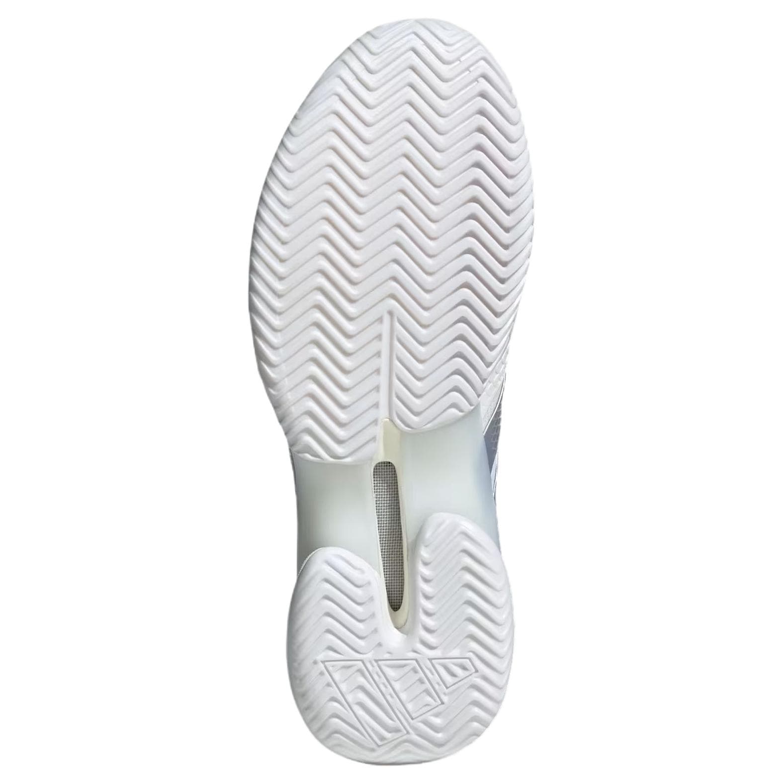 Кроссовки для тенниса Adidas BARRICADE 14 Теннисные кроссовки Низкий топ Облачный белый Технологический серый Металлик Бургунди Мужской - изображение 4