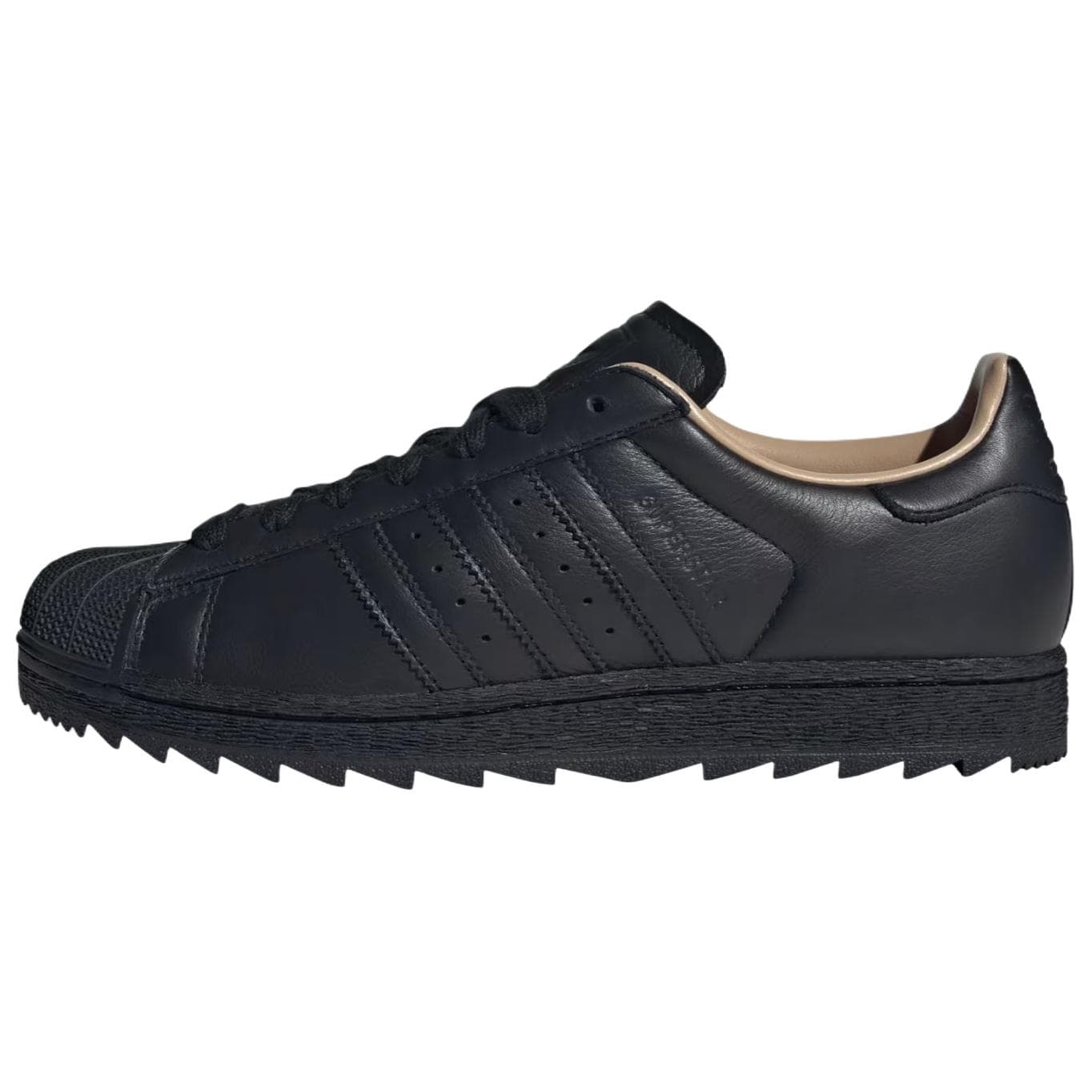 Кроссовки Adidas Originals Superstar 2 Повседневная обувь Низкий Топ Основной черный Теплый Песчаник Унисекс - изображение 1