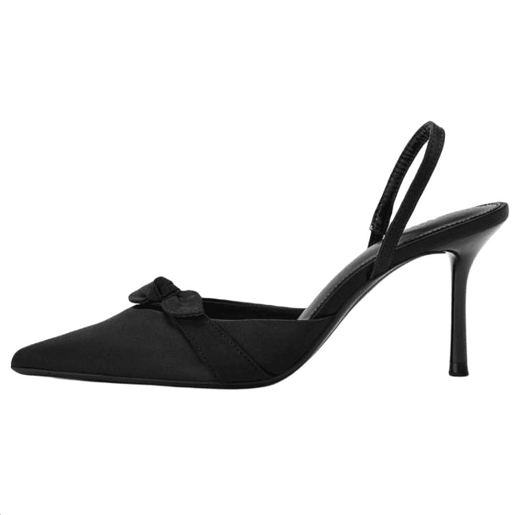 Туфли zara Высокие каблуки Low Топ Черный Женские - изображение 1