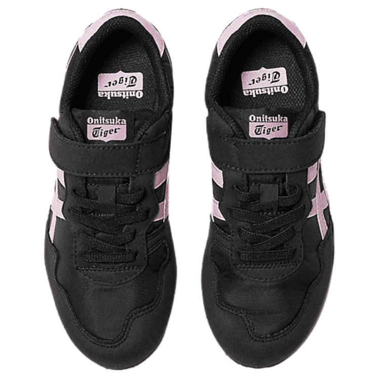Кроссовки Onitsuka Tiger SERRANO Детская повседневная обувь Low Топ Черный Kids - изображение 4