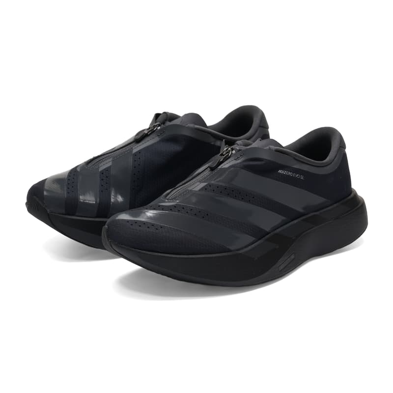 Кроссовки для бега Adidas Adizero Evo SL Беговые кроссовки Low Топ Черный Женские - изображение 3