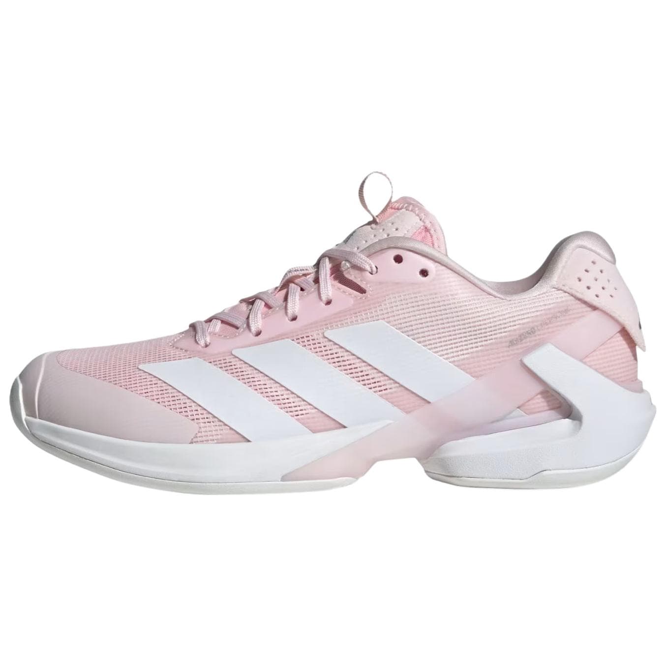 Кроссовки для тенниса Adidas Adizero Ubersonic 5 Теннисные Кроссовки Низкий Топ Дистиллированный Порошок Облачный Белый Женские - изображение 1