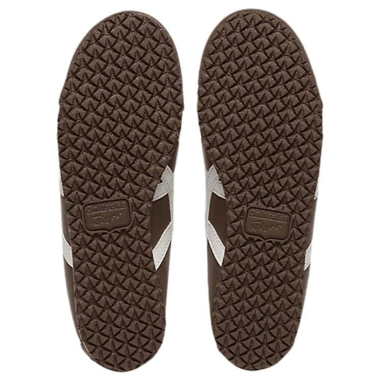Кроссовки Onitsuka Tiger Mexico 66 Детская повседневная обувь Low Топ Clay Brown Kids - изображение 6