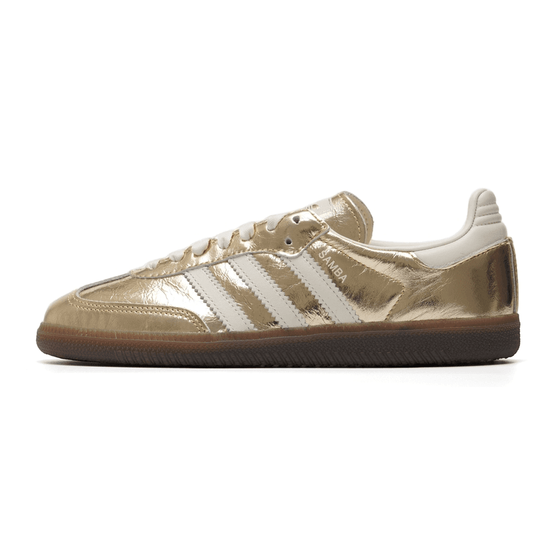 Кроссовки Adidas Originals Samba OG Кеды немецкой армии (GAT) Low Топ Золото Женские - изображение 1