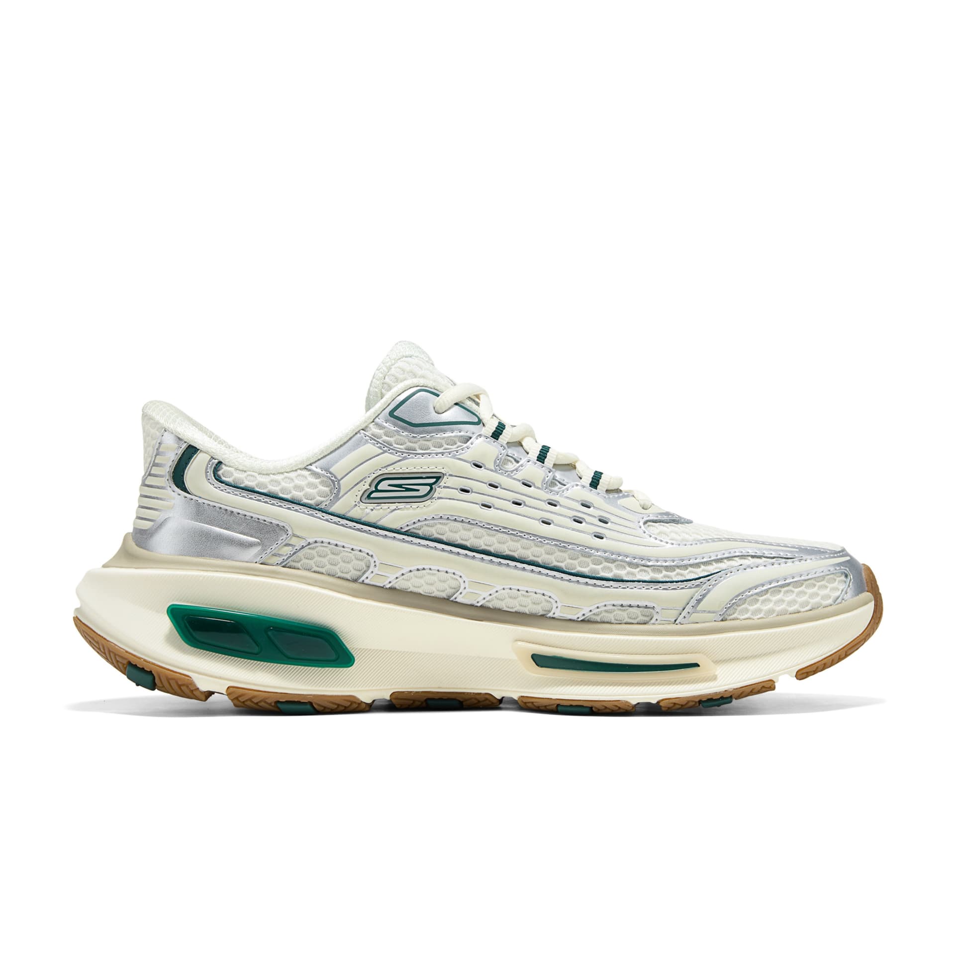 Кроссовки Skechers Arch Fit D'Lites 330 массивные кроссовки экрю зеленый мужской - изображение 2