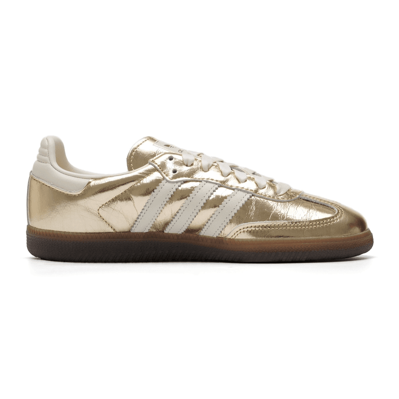 Кроссовки Adidas Originals Samba OG Кеды немецкой армии (GAT) Low Топ Золото Женские - изображение 2