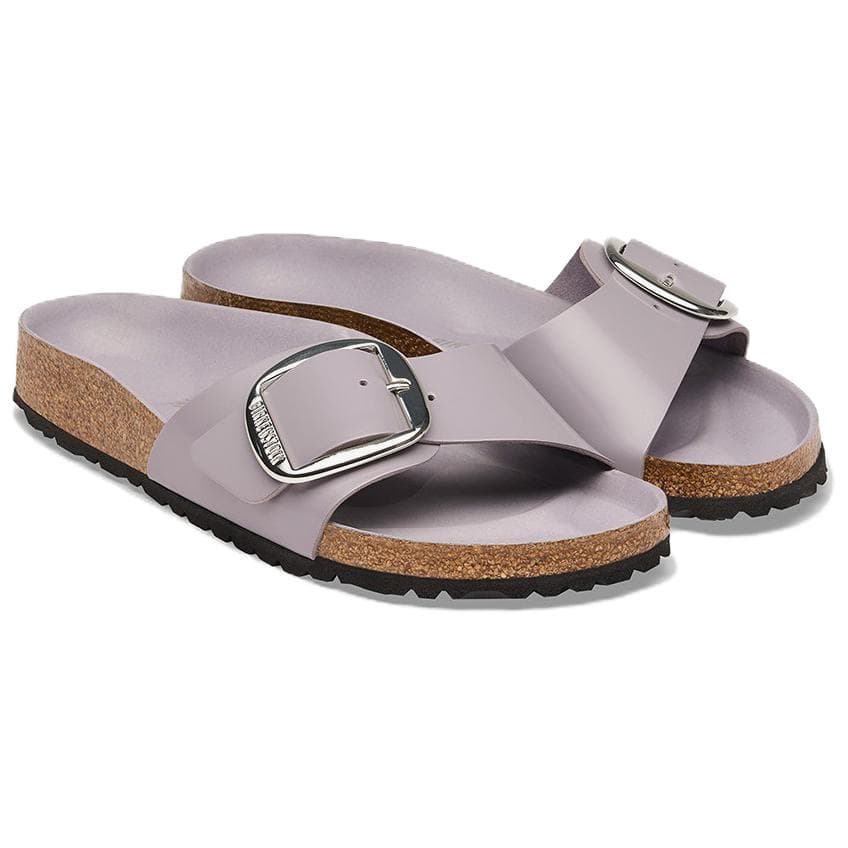 Сандалии Birkenstock Madrid Шлепанцы Фиолетово-серый Женские - изображение 3
