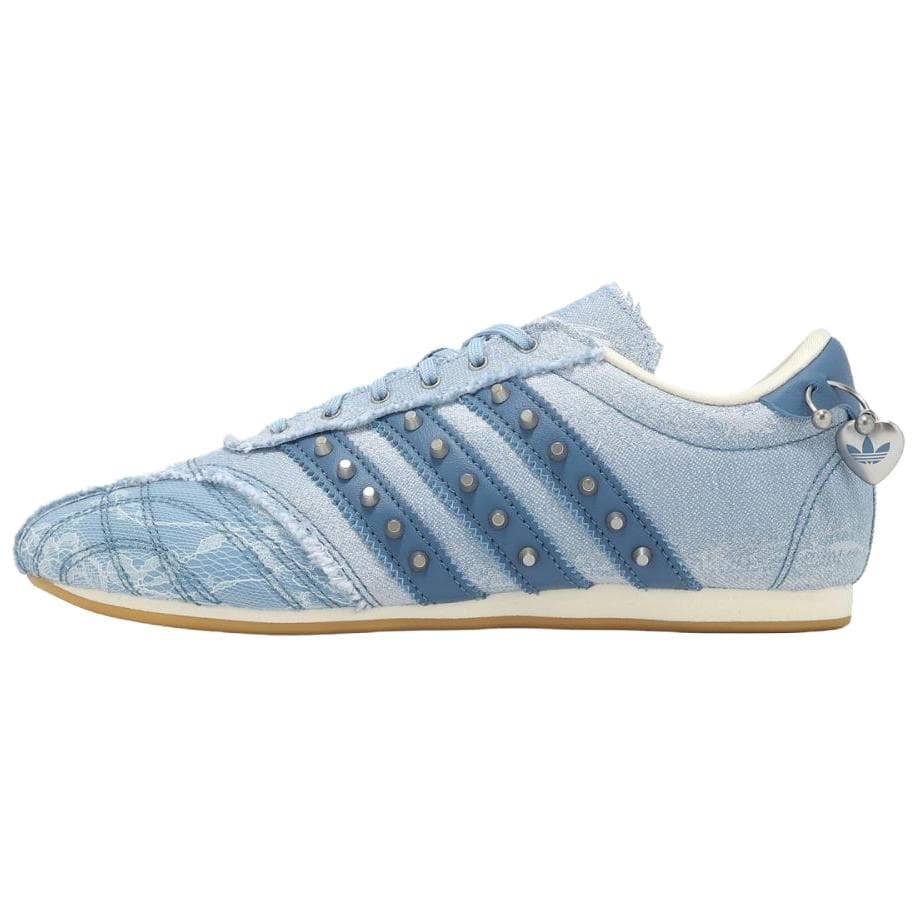 Кроссовки Adidas Originals Taekwondo Ткань Низкие Повседневные Кроссовки Женские Синие - изображение 1