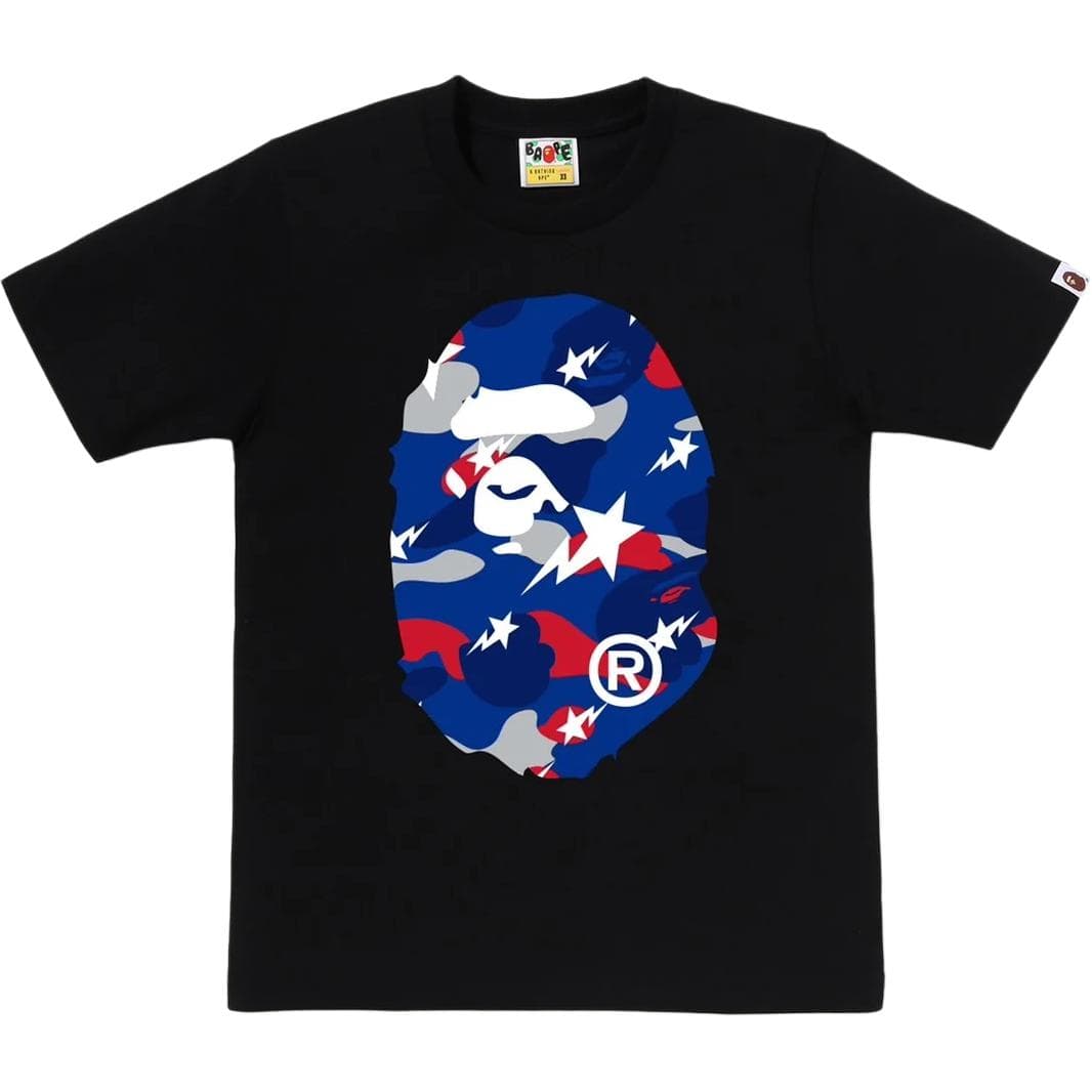 Футболка A BATHING APE STA STRIKE CAMO Женские T-рубашки - изображение 1