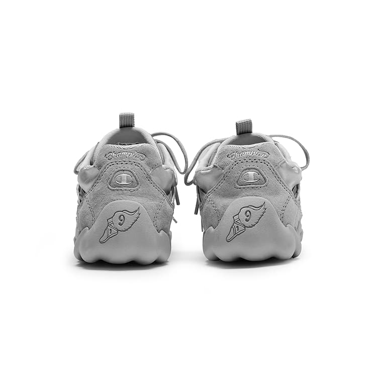 Кроссовки Champion Low-Top Повседневная Обувь Женская Ultra Серый Серебряный Белый - изображение 4