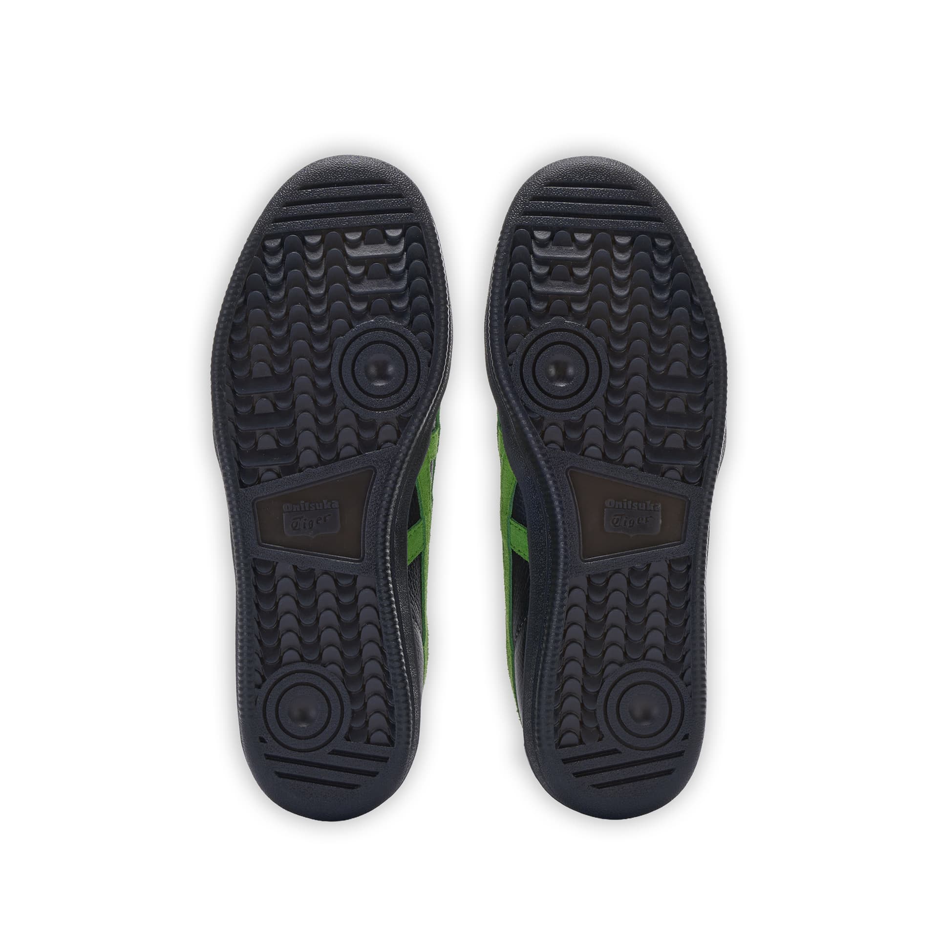 Кроссовки Onitsuka Tiger Tokuten Кеды немецкой армии (GAT) Low Топ Черный Зеленый Унисекс - изображение 7