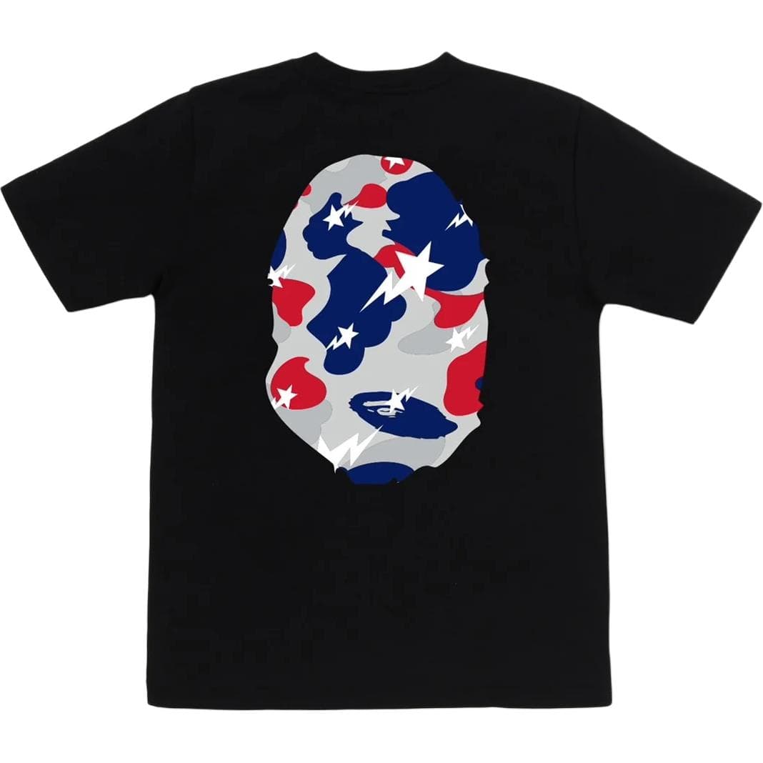 Футболка A BATHING APE STA STRIKE CAMO Женские T-рубашки - изображение 13