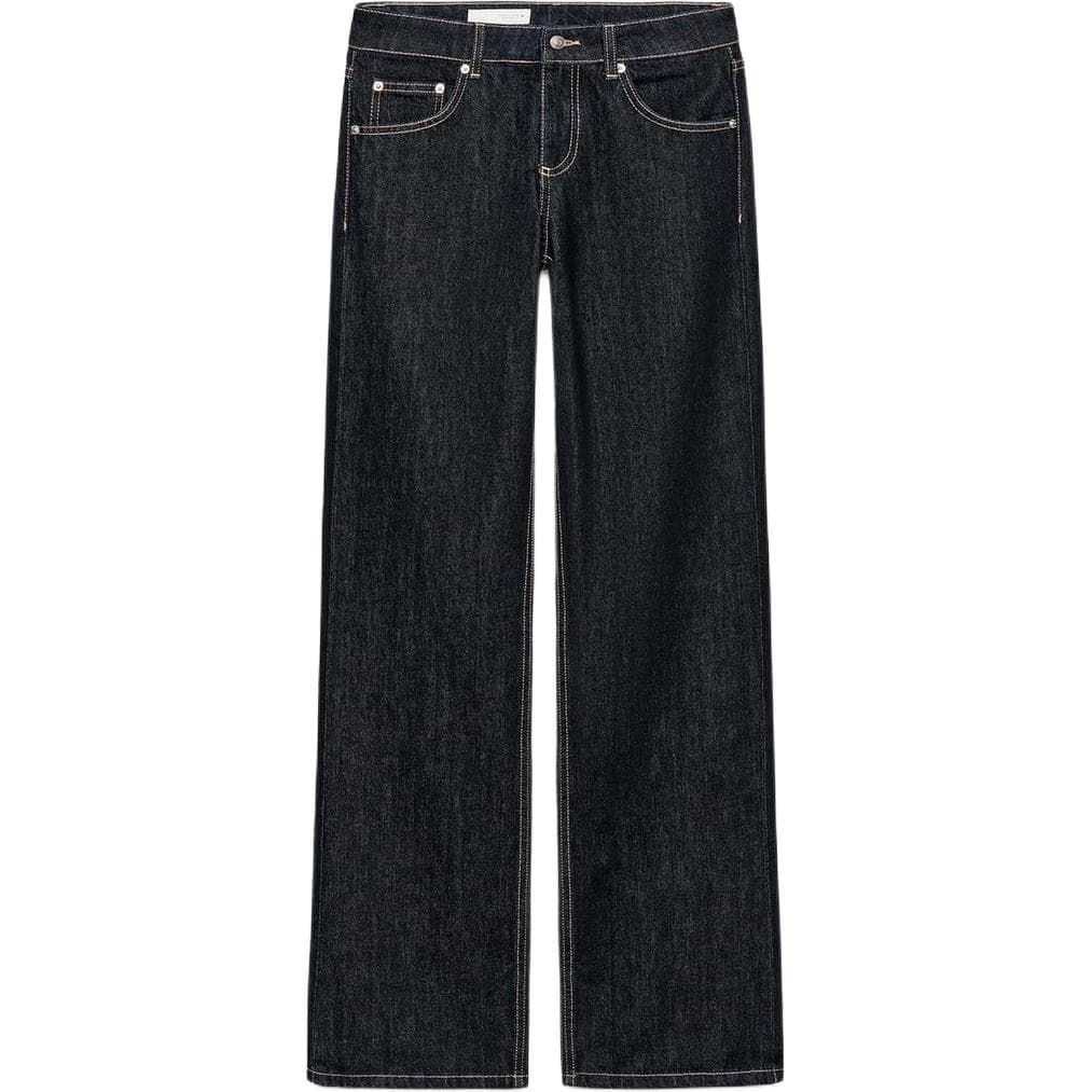 Джинсы zara Trf Темный индиго Циановый Женские Джинсы - изображение 1