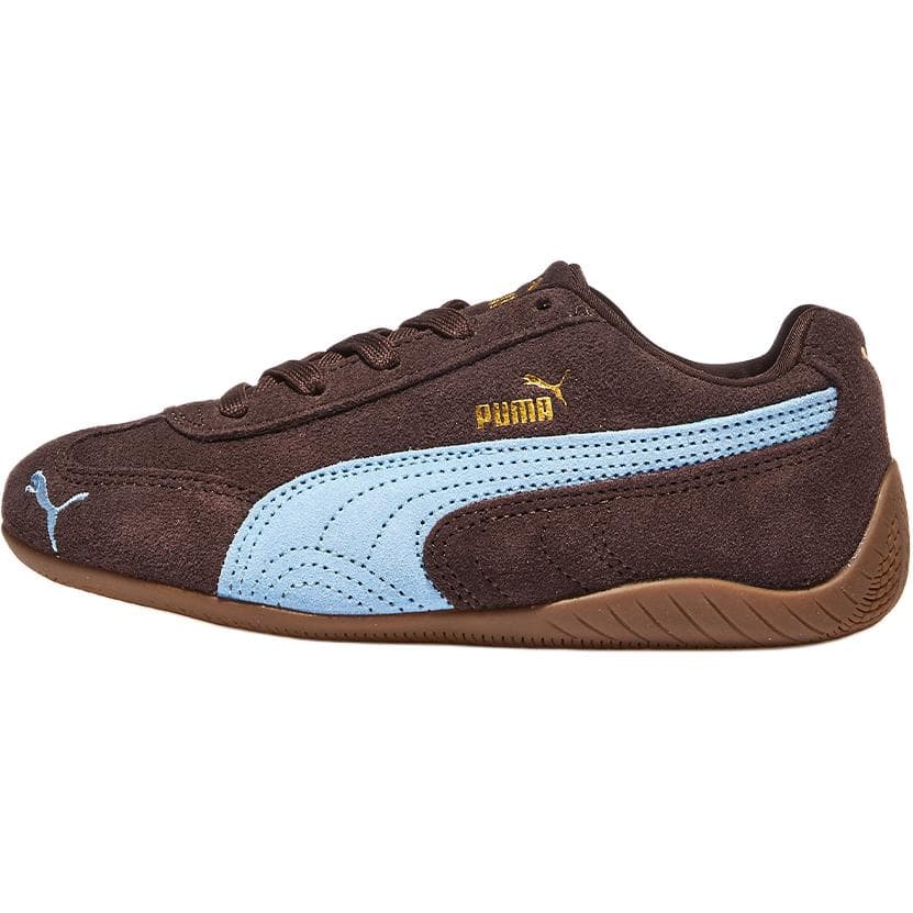 Кроссовки PUMA Speedcat Детская повседневная обувь Low Топ Шоколадные Коричневый Kids - изображение 1