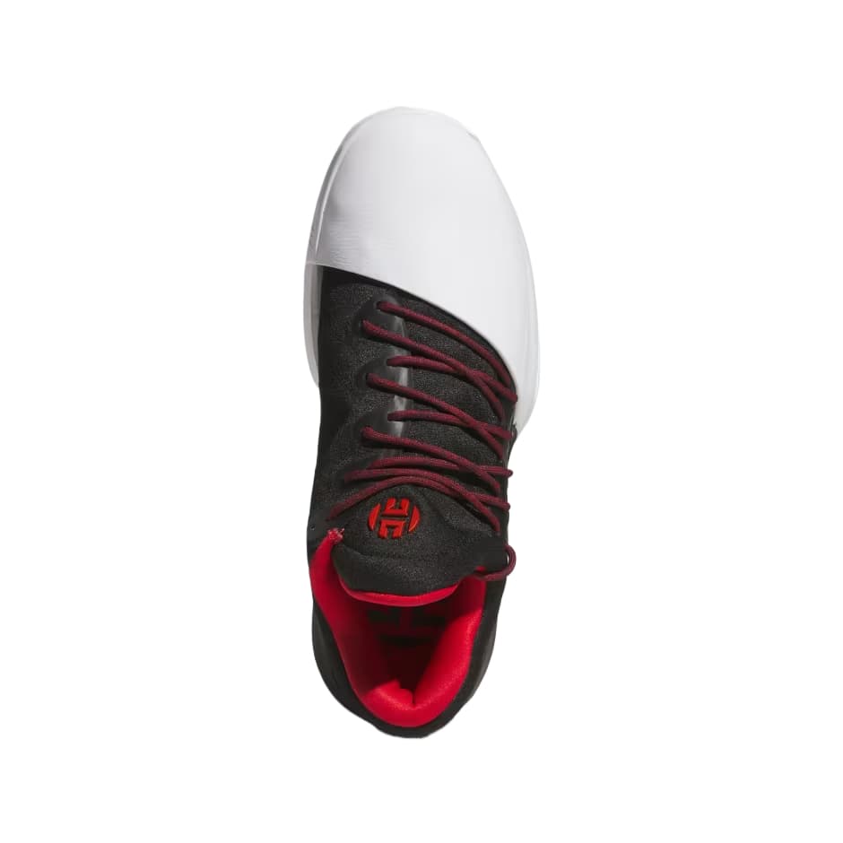 Кроссовки для баскетбола Adidas Harden Vol.1 Баскетбольные кроссовки Low Топ Основной черный Облачный белый SUPERIOR Алый Мужской - изображение 4
