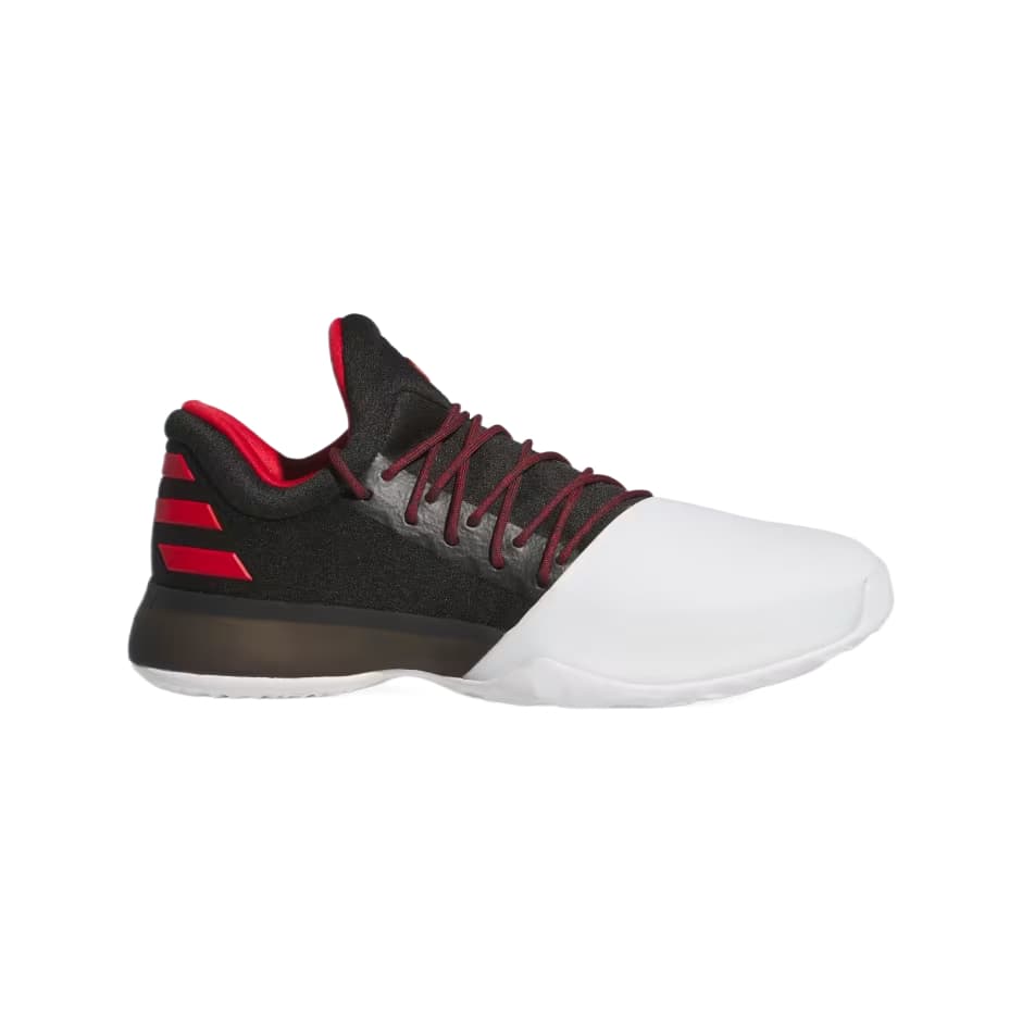 Кроссовки для баскетбола Adidas Harden Vol.1 Баскетбольные кроссовки Low Топ Основной черный Облачный белый SUPERIOR Алый Мужской - изображение 2