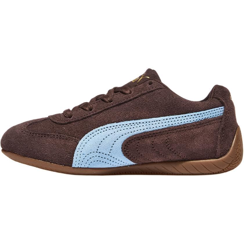 Кроссовки PUMA Speedcat Детская повседневная обувь Low Топ Шоколадные Коричневый Kids - изображение 2