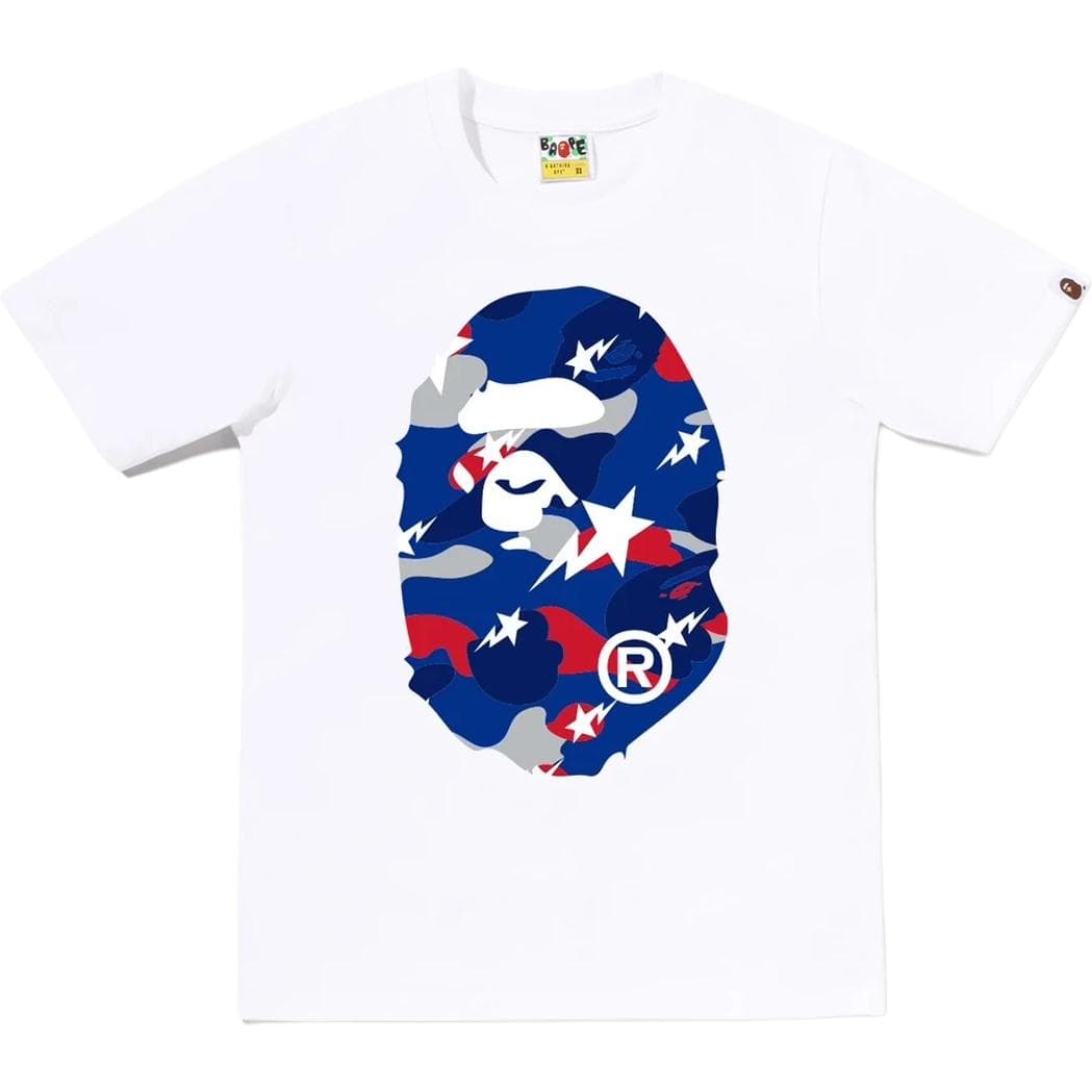 Футболка A BATHING APE STA STRIKE CAMO Женские T-рубашки - изображение 6