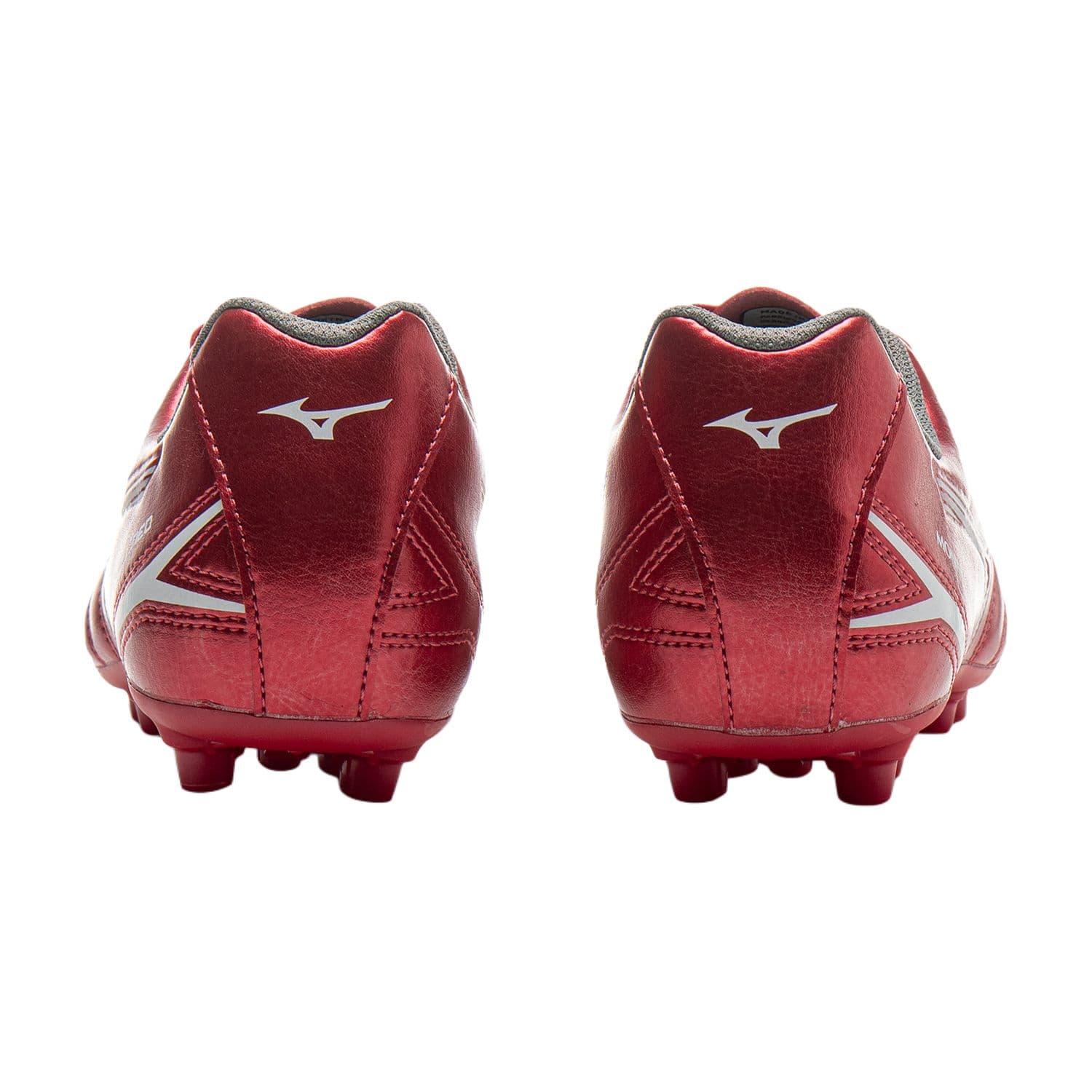 Бутсы Mizuno противоскользящие низкие детские футбольные бутсы красные для детей - изображение 5