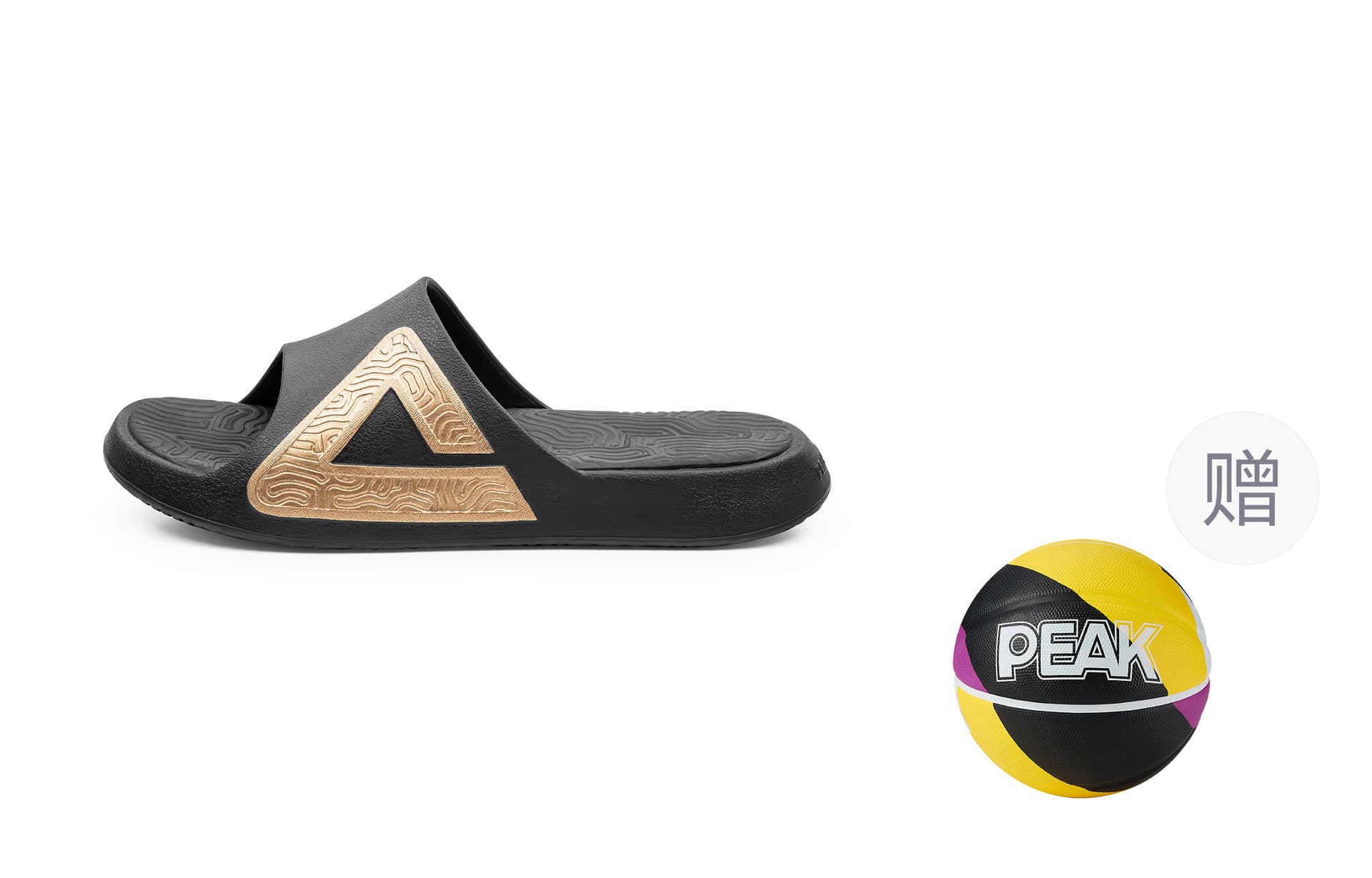 Сандалии Peak Taichi Slides Black Gold - изображение 36