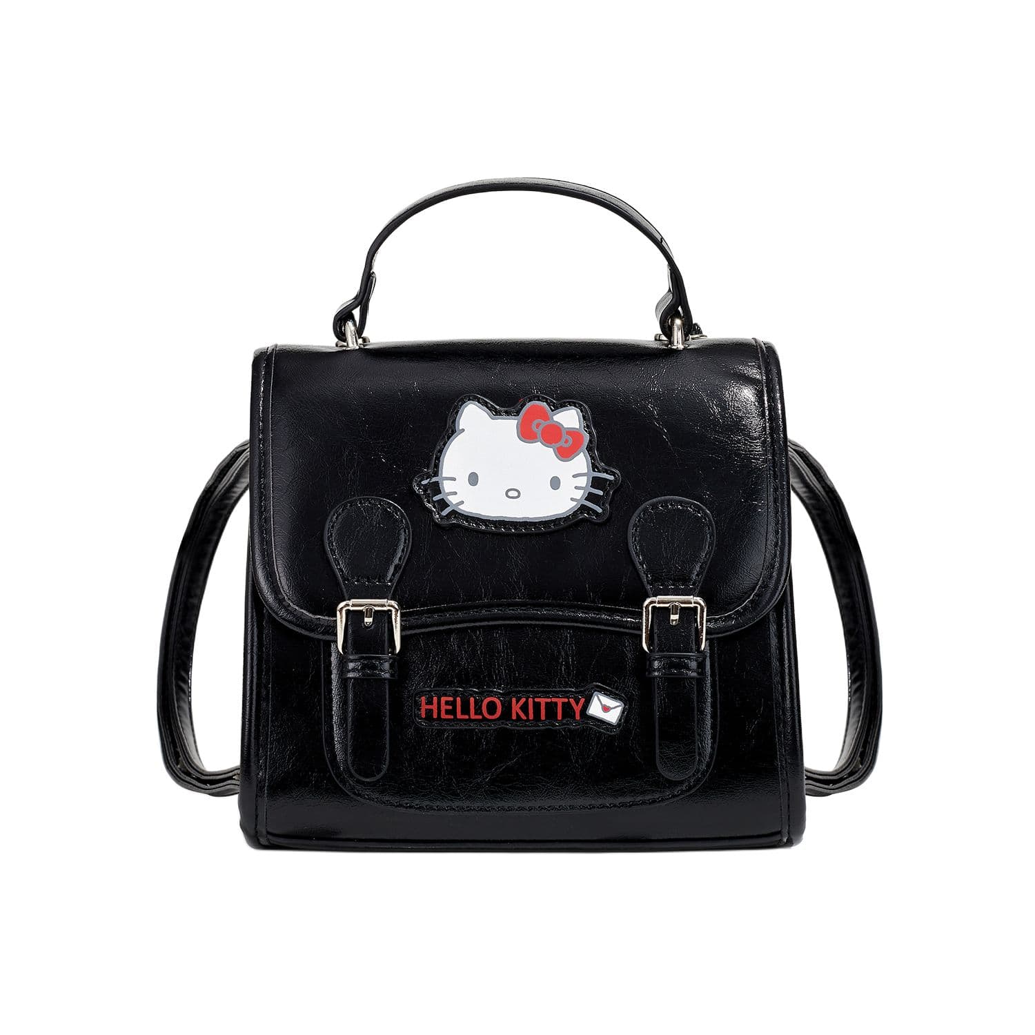 Рюкзак Sanrio Hello Kitty Синтетическая кожа Рюкзак Стандартный (Standard) Женский Черный - изображение 1