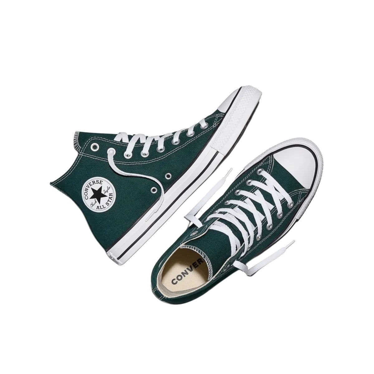 Кеды Converse Chuck TAYLOR All Star Кеды Высокий Топ Зеленый Унисекс - изображение 4