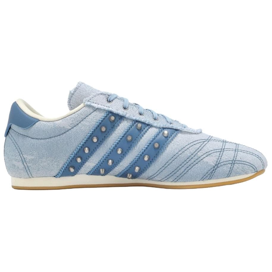 Кроссовки Adidas Originals Taekwondo Ткань Низкие Повседневные Кроссовки Женские Синие - изображение 2