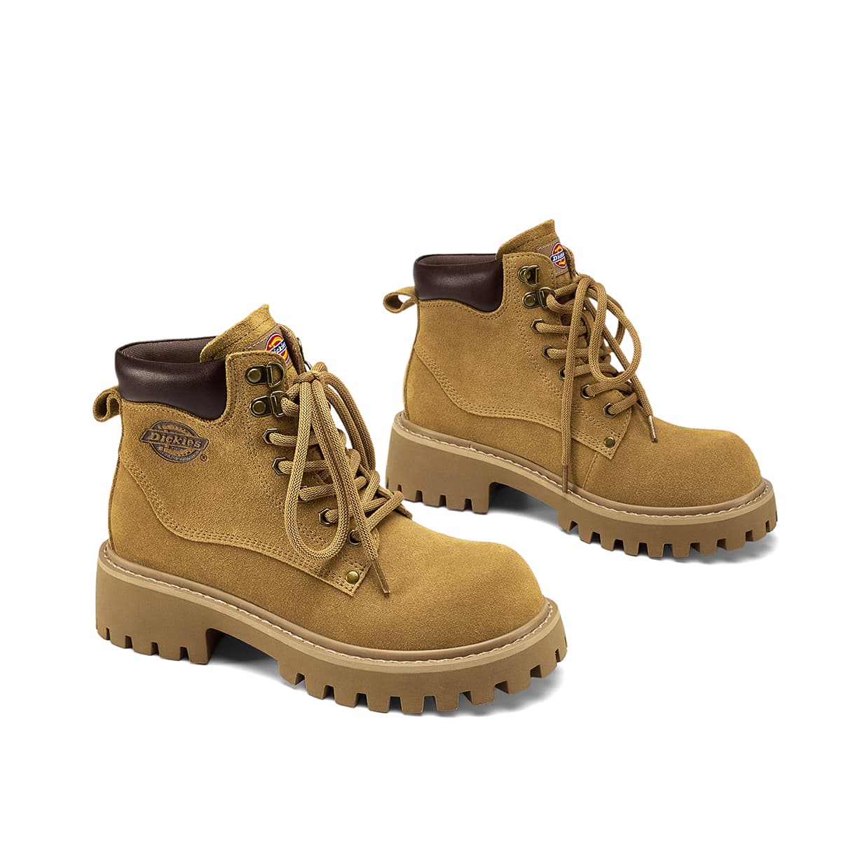 Ботинки Dickies Армейские ботинки High Top Верблюжий цвет Женские - изображение 2