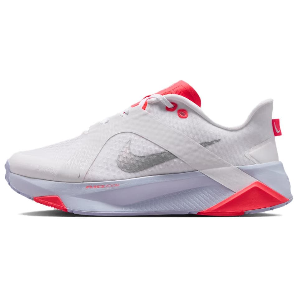 Кроссовки для бега NIKE Hybrid RN Беговые кроссовки Низкий Топ Белый Лазерный Темно-красный Футбольно-серый Металлическое серебро Женские - изображение 1