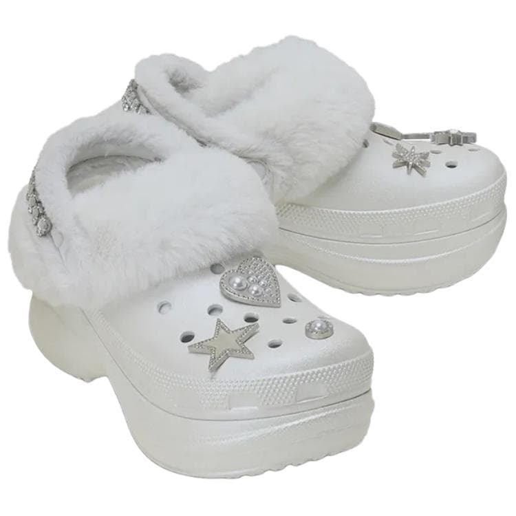 Сабо CROCS Сабо резиновые Лунный серый Женские - изображение 4