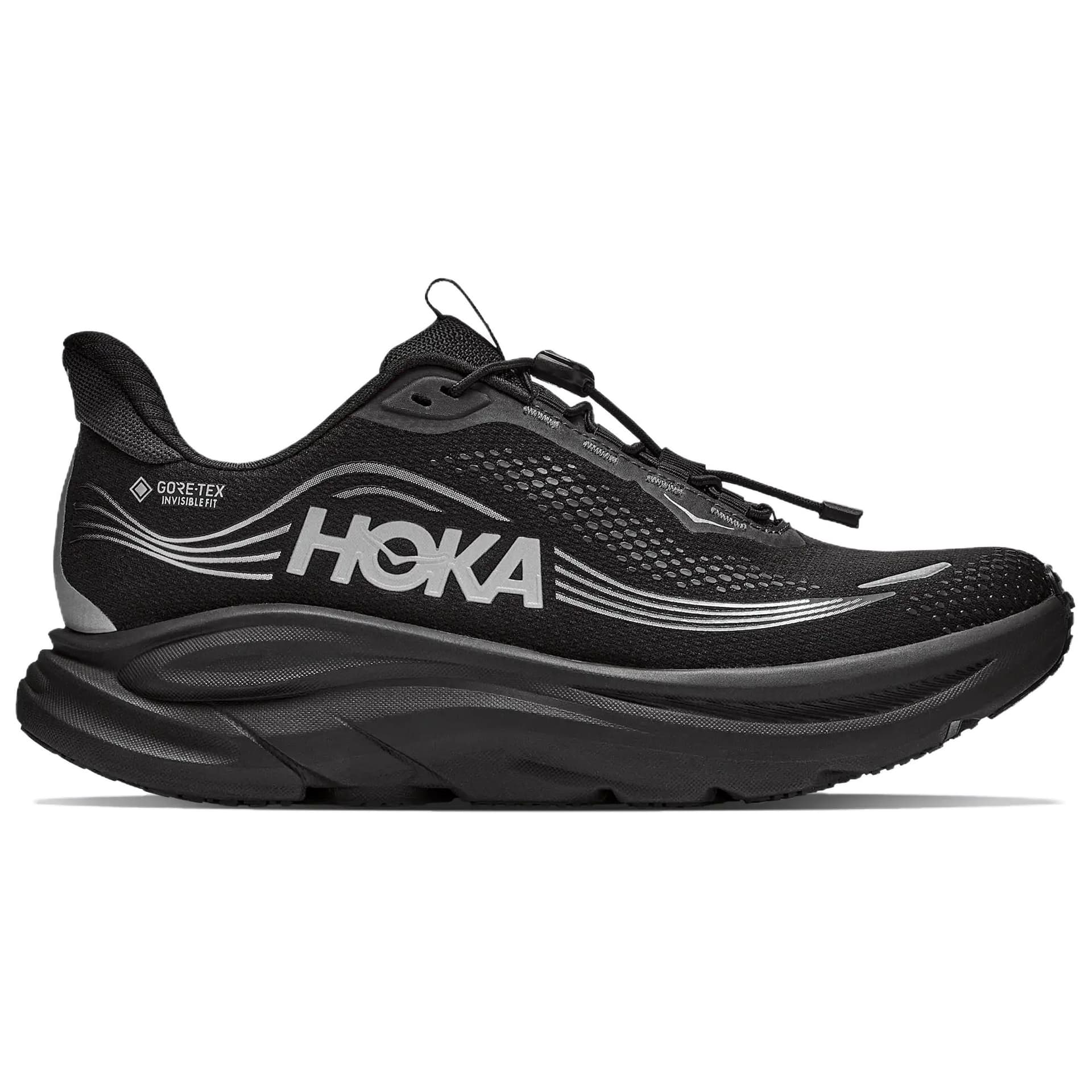 Кроссовки для бега HOKA ONE ONE CLIFTON 11 Беговые кроссовки Low Топ Черный мужской - изображение 2