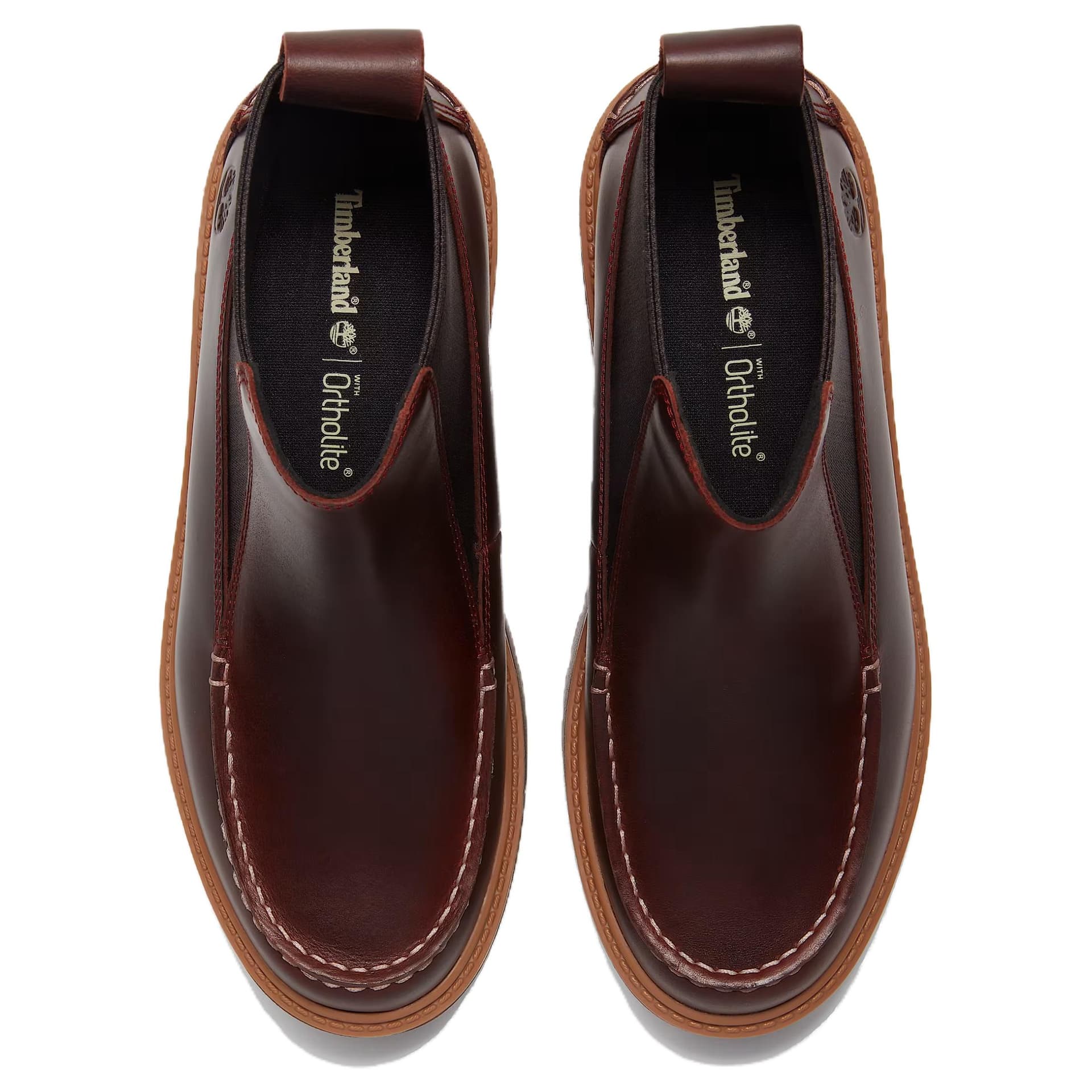 Ботинки челси TIMBERLAND Stone Street Челси Высокий Топ Бордовый Женский - изображение 3