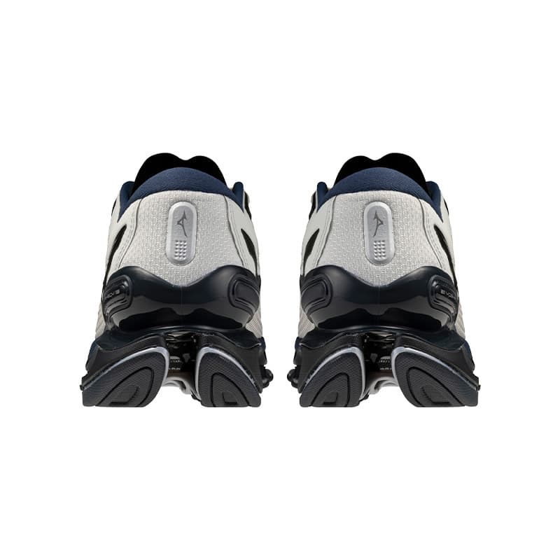 Кроссовки для бега Mizuno Wave Prophecy 15 Беговые кроссовки Низкий Топ Белый Синий Темно-синий Мужской - изображение 4