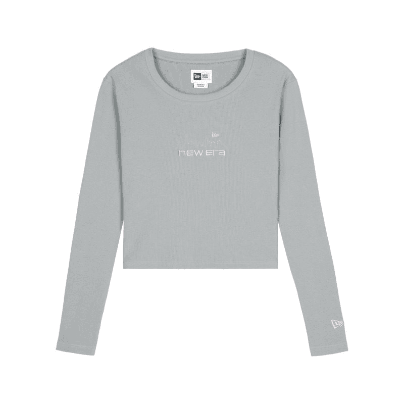 Футболка New Era Серые Женские T-рубашки - изображение 1