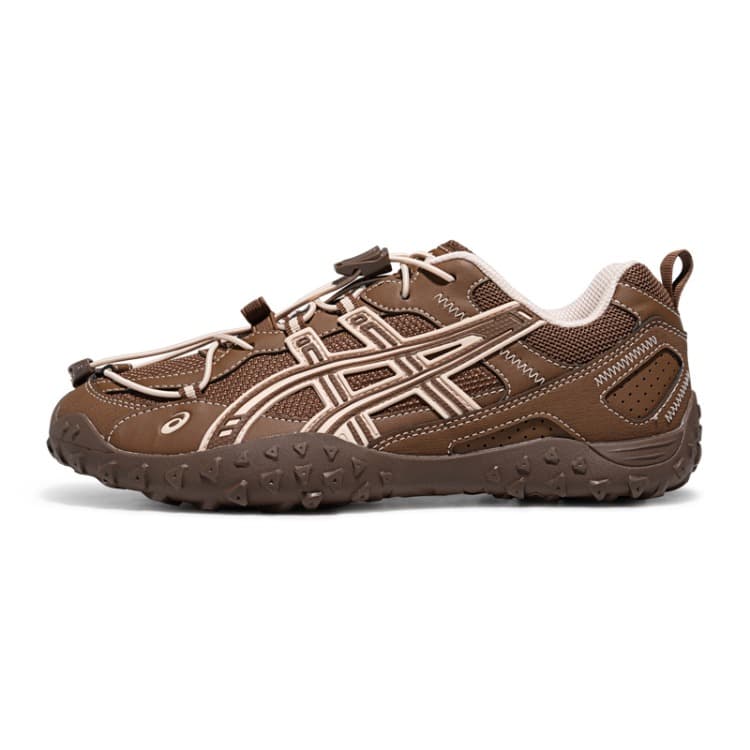 Кроссовки для бега ASICS Гель AMMG Беговые кроссовки Низкий Топ Коричневый Унисекс - изображение 1