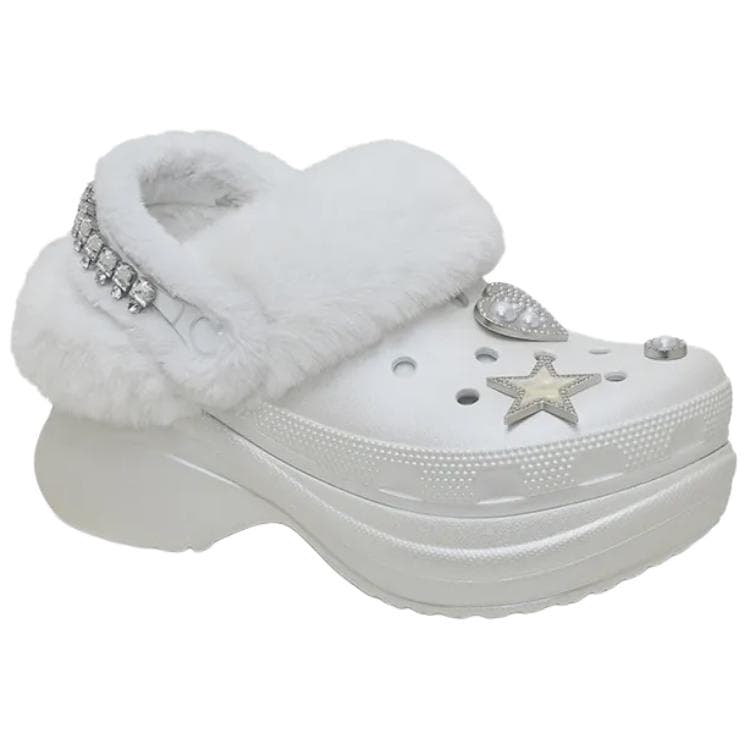 Сабо CROCS Сабо резиновые Лунный серый Женские - изображение 3