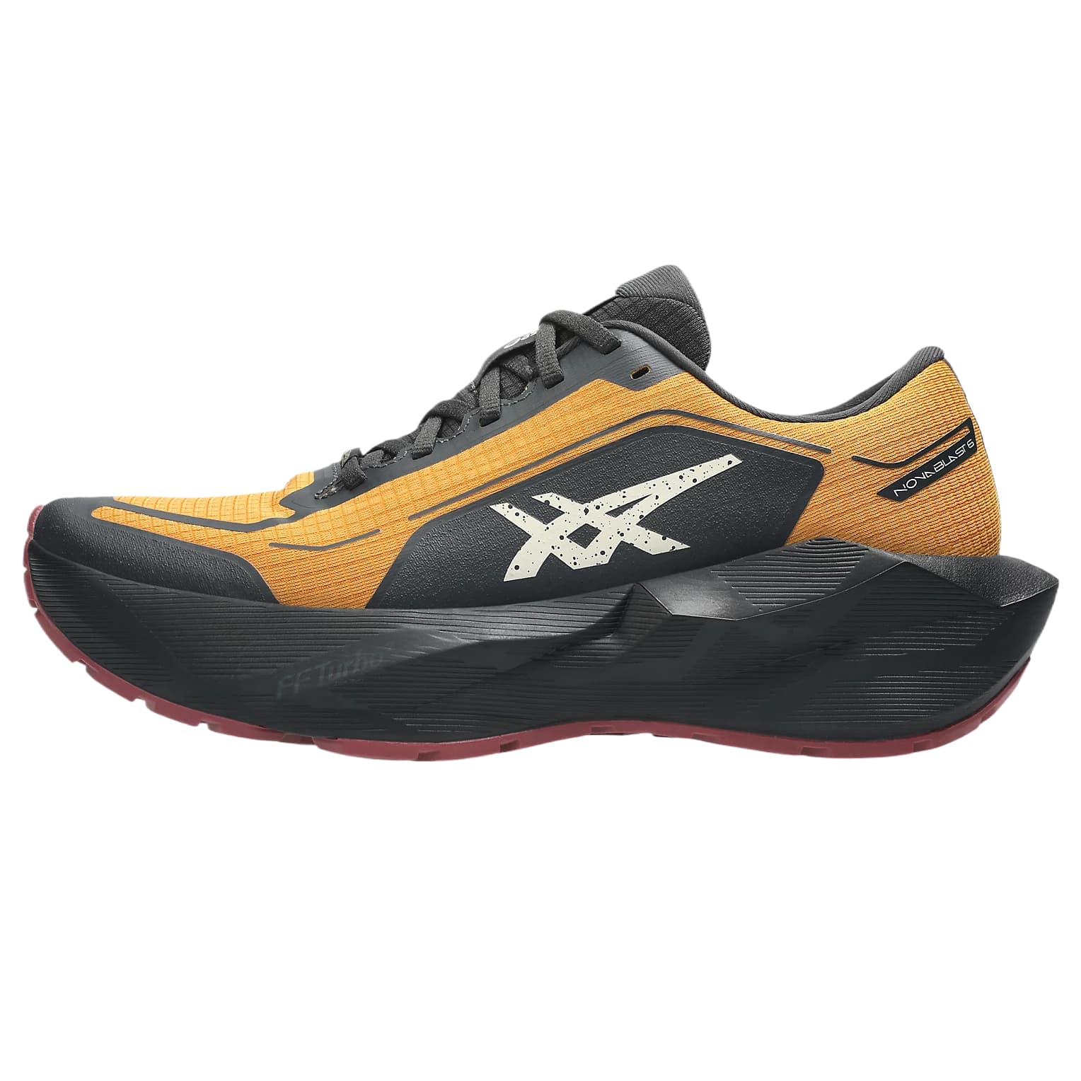 Кроссовки для бега ASICS NOVABLAST 6 Беговые кроссовки Низкий Топ Песочный Шторм Черный Мужской - изображение 1