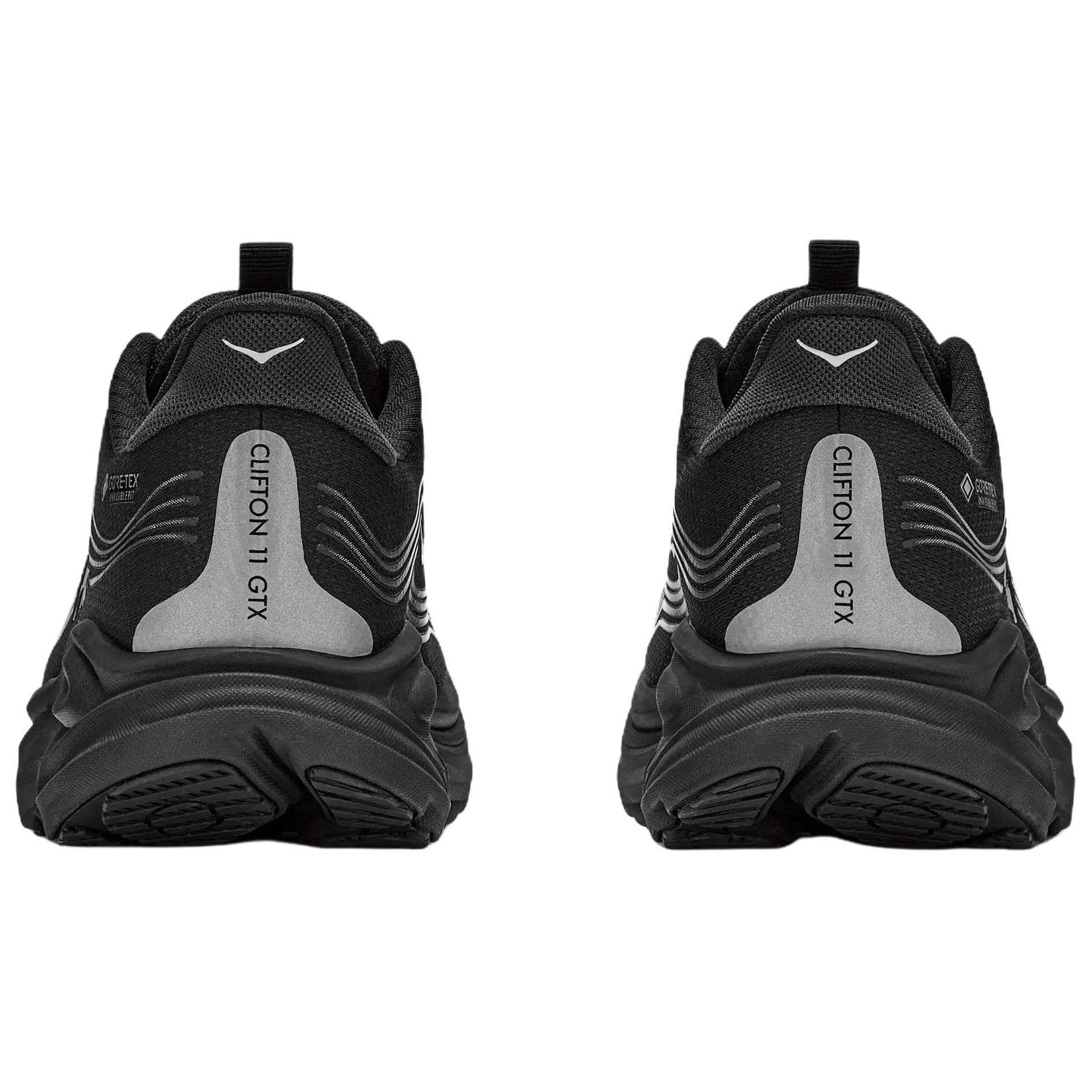 Кроссовки для бега HOKA ONE ONE CLIFTON 11 Беговые кроссовки Low Топ Черный мужской - изображение 4