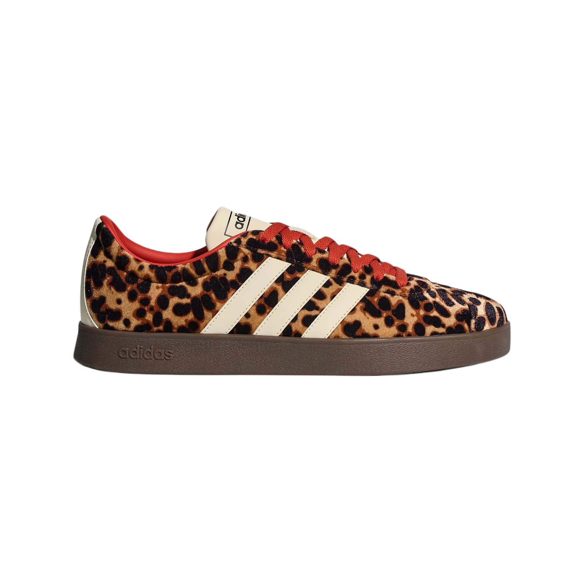 Кроссовки Adidas VL Court Кеды немецкой армии (GAT) Низкий Топ Коричневый Черный Сливочный Унисекс - изображение 2