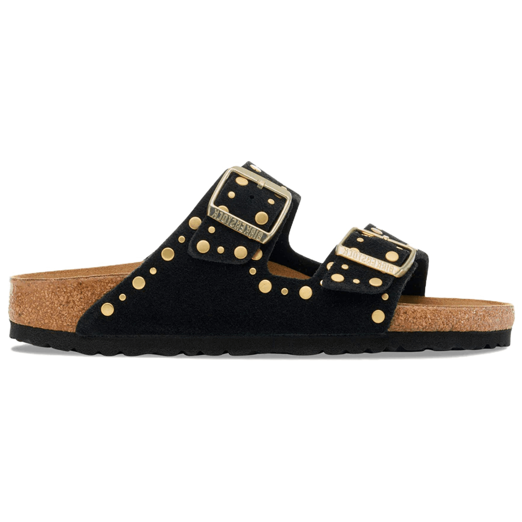 Сандалии Биркенсток Arizona Дышащая Обувь Birkenstock Унисекс Черная Узкая Версия - изображение 2