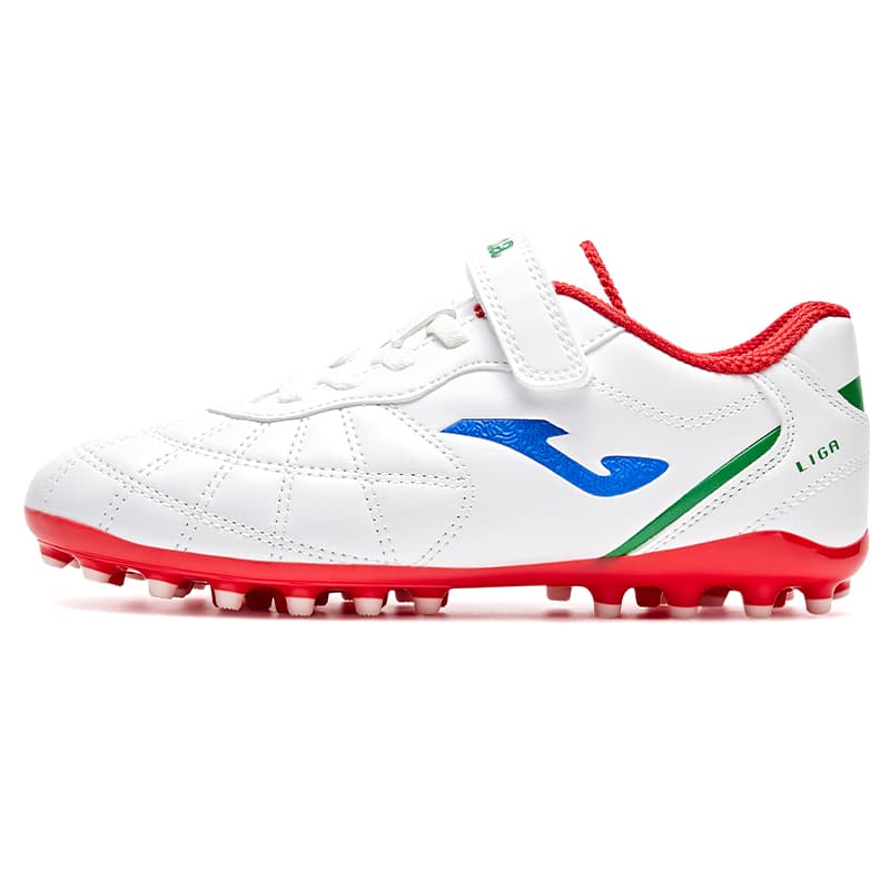 Бутсы Joma Детские футбольные бутсы Low Топ Белый и красный Kids - изображение 1
