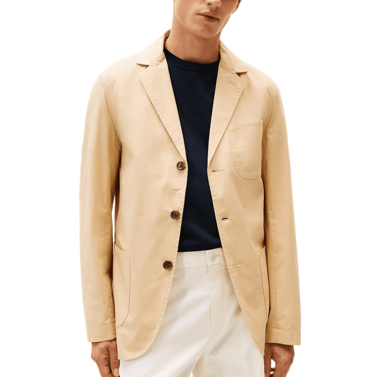 Пиджак Tommy Hilfiger Желто-коричневый Мужской Классические костюмы - изображение 1