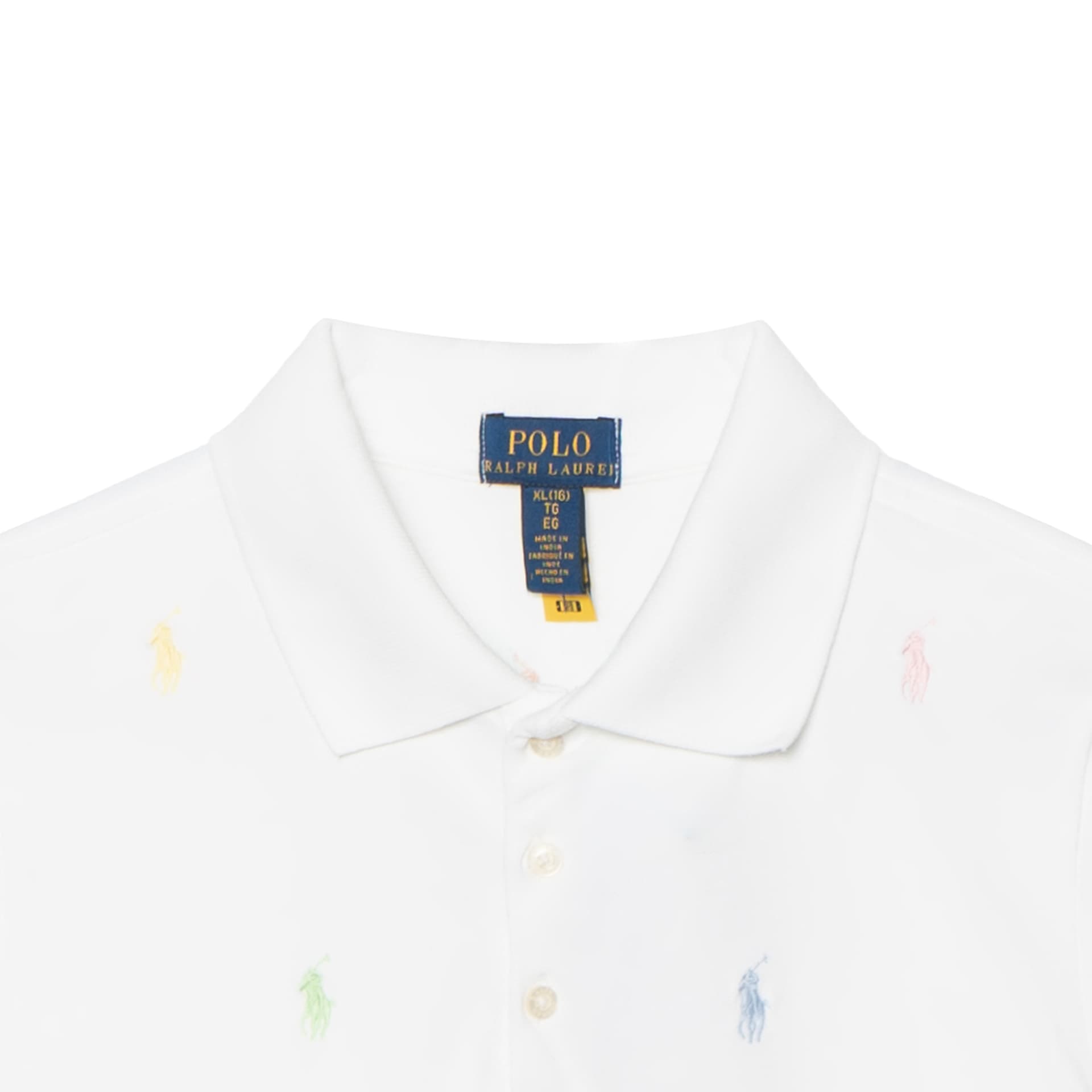 Polo Ralph Lauren Платье Polo Pony SS25 Прямой крой Версия Белый Подростки - изображение 4