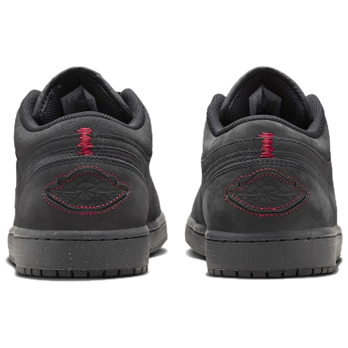 Ретро баскетбольные кроссовки Jordan Air Jordan 1 Low Black Grey - изображение 5