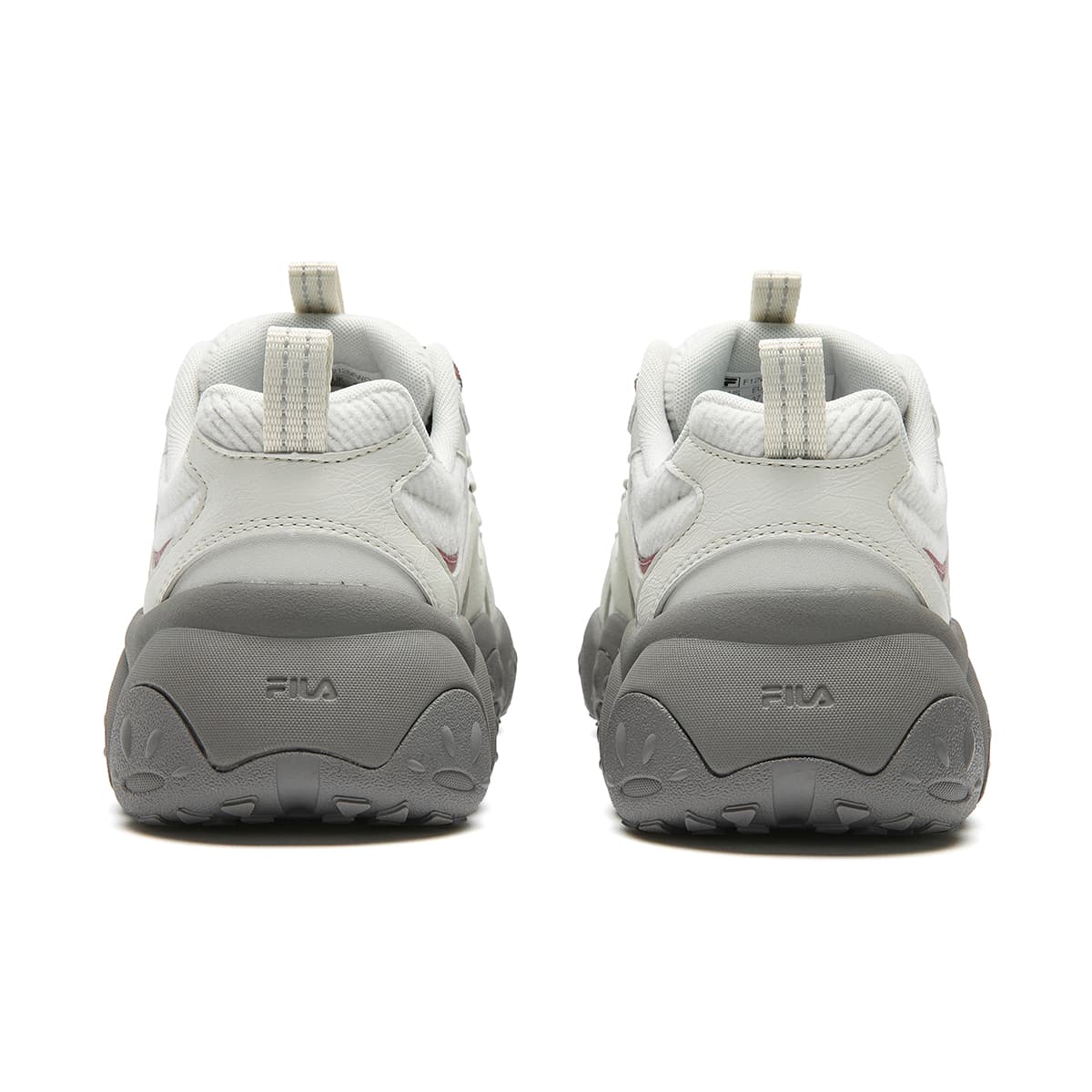 Кроссовки FILA FLUID 7 Массивные кроссовки Low Топ Белый агат Серый Женские - изображение 5
