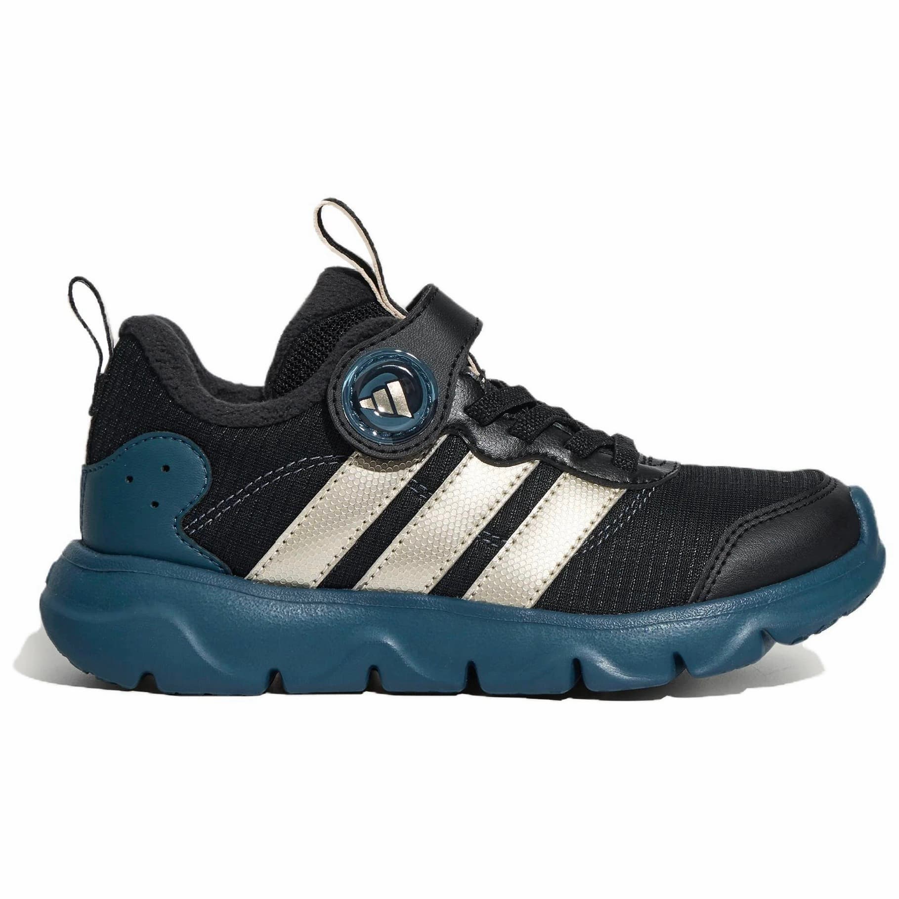 Кроссовки Adidas Playflow 2,0 Детские беговые кроссовки Low Топ Черный коричневый Металл Темно-ночной Арктический синий Kids - изображение 2