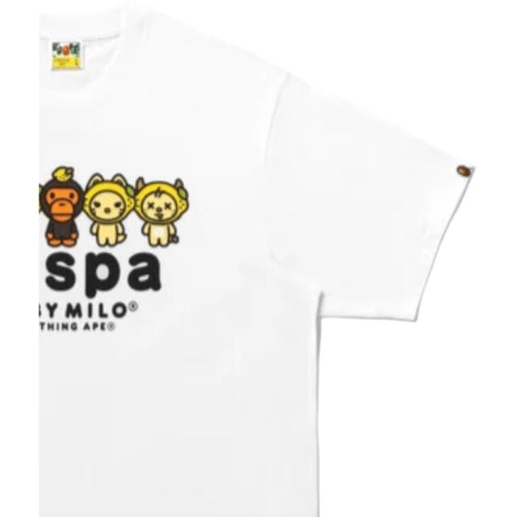 Футболка A BATHING APE aespa Женские T-рубашки - изображение 4