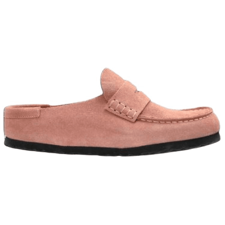 Сандалии Birkenstock Naples Отсутствие специальных функций Закрытые тапочки Женские Розовый Узкая версия - изображение 2